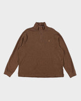 Vintage Ralph Lauren Quarter-Zip Jumper - XXL