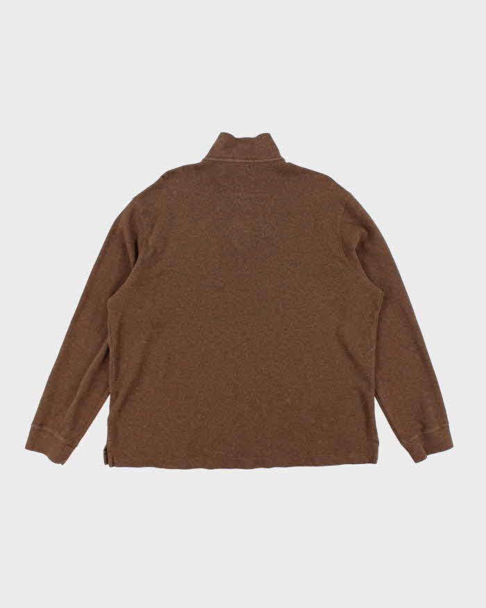 Vintage Ralph Lauren Quarter-Zip Jumper - XXL