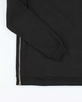 Vintage 2000's Givenchy Metallic Stars Side Zipped Sweatshirt - S