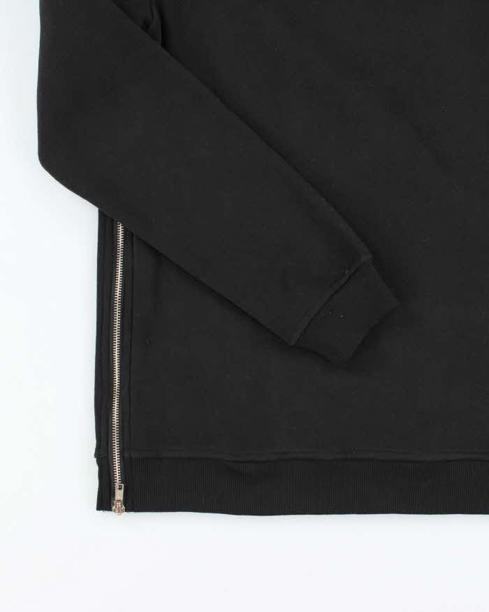Vintage 2000's Givenchy Metallic Stars Side Zipped Sweatshirt - S