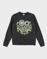 Vintage Y2K Kenzo Embroidered Logo Sweatshirt - S