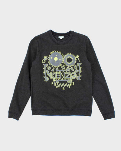 Vintage Y2K Kenzo Embroidered Logo Sweatshirt - S