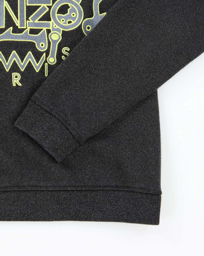 Vintage Y2K Kenzo Embroidered Logo Sweatshirt - S