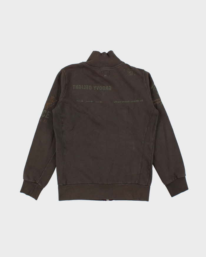 Vintage Y2k 00s Diesel Zip-Up Jumper - M