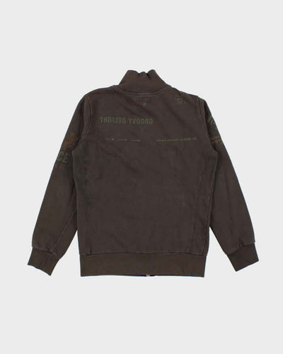 Vintage Y2k 00s Diesel Zip-Up Jumper - M