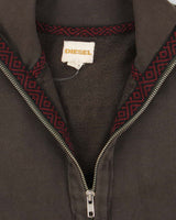 Vintage Y2k 00s Diesel Zip-Up Jumper - M