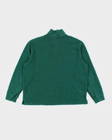 Polo Ralph Lauren Green Quarter Zip Sweatshirt - XL