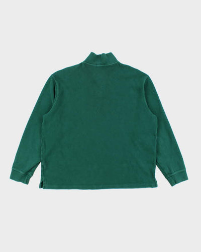 Polo Ralph Lauren Green Quarter Zip Sweatshirt - XL