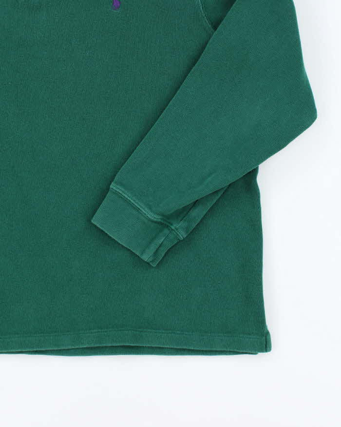 Polo Ralph Lauren Green Quarter Zip Sweatshirt - XL