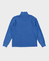 Polo Ralph Lauren Blue Quarter Zip Sweatshirt - M