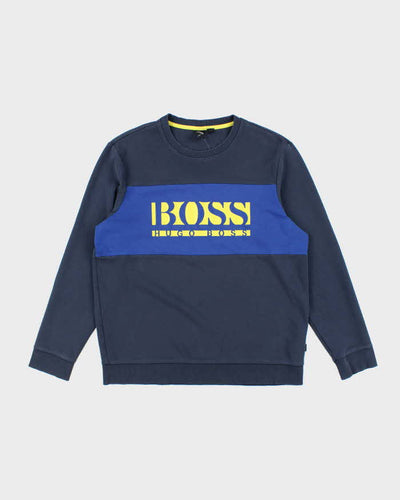 Hugo Boss Embroidered Logo Crew Neck - XXL