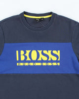 Hugo Boss Embroidered Logo Crew Neck - XXL