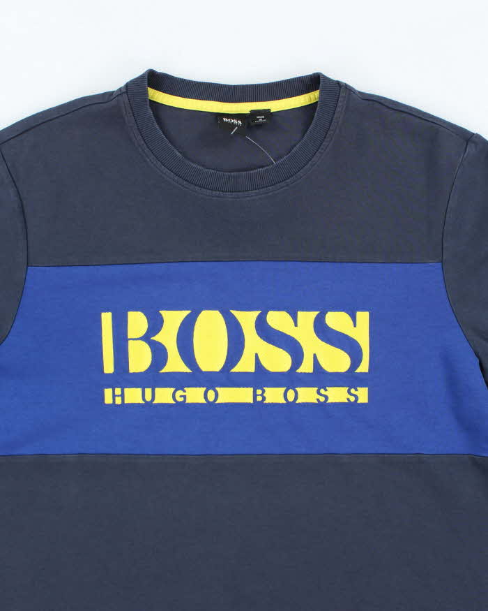 Hugo Boss Embroidered Logo Crew Neck - XXL