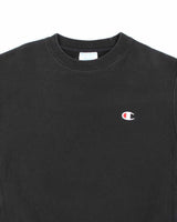 Champion Black Reverse Weave Crew Neck - M