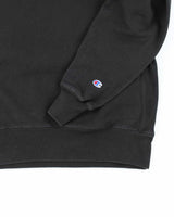 Champion Black Reverse Weave Crew Neck - M