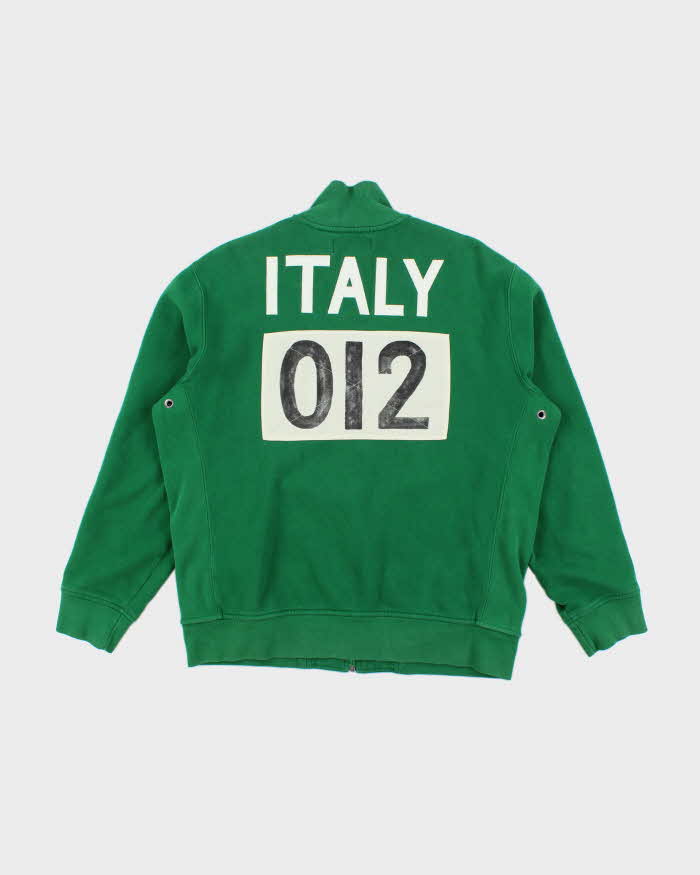 Vintage Y2K Ralph Lauren Polo Track &amp; Field Embroidered Zip Up - L