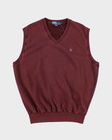 Vintage Ralph Lauren Small Crest Sleeveless Sweatshirt - L
