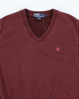 Vintage Ralph Lauren Small Crest Sleeveless Sweatshirt - L