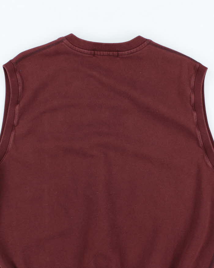 Vintage Ralph Lauren Small Crest Sleeveless Sweatshirt - L