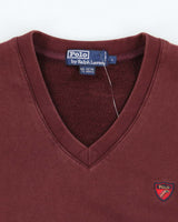 Vintage Ralph Lauren Small Crest Sleeveless Sweatshirt - L