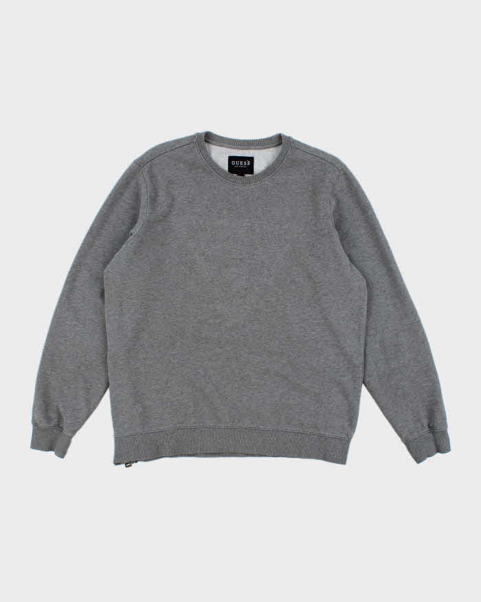 Vintage 2000's Guess Embossed Logo Sweatshirt - M