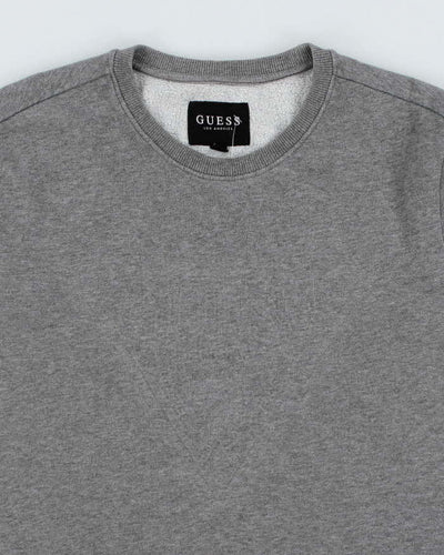 Vintage 2000's Guess Embossed Logo Sweatshirt - M