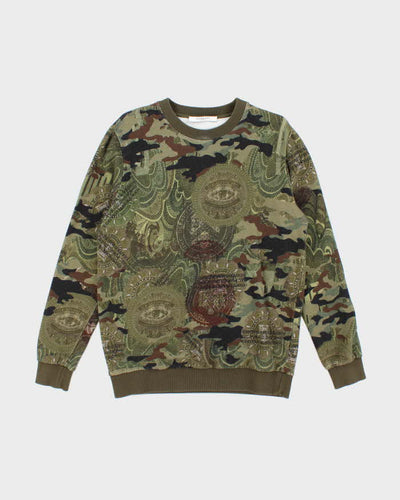 Vintage 2000's Givenchy All Over Print Sweatshirt - XS