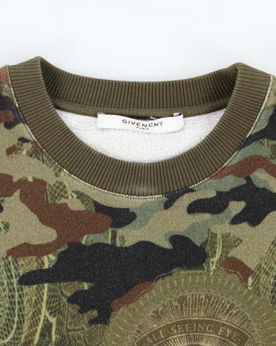 Vintage 2000's Givenchy All Over Print Sweatshirt - XS