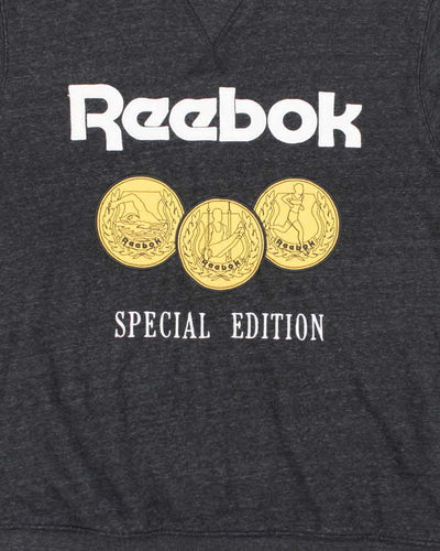 Vintage Reebok Special Edition Embroidered Medals Sweatshirt - M