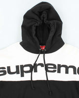 Supreme New York Heavyweight Two-Tone Spell Out Hoodie - L