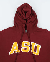 Vintage Champion ASU Patched Hoodie - L