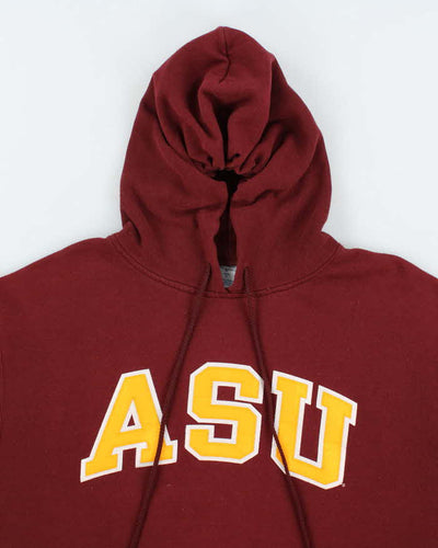 Vintage Champion ASU Patched Hoodie - L