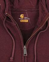 Vintage Y2K Carhartt Small Patch Zip Up Hoodie - S