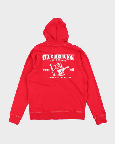Vintage 2000's True Religion Small Logo Zip Up Hoodie - L