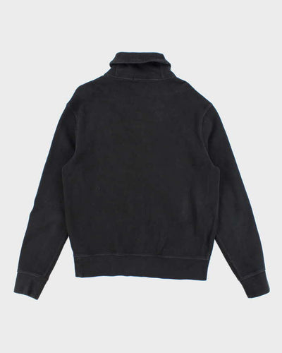 Polo Ralph Lauren Black Shawl Neck Sweatshirt - M