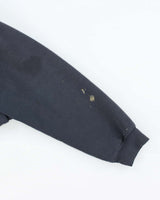 Vintage 00s Carhartt Navy Heavyweight Zip-Up Hoodie - XL