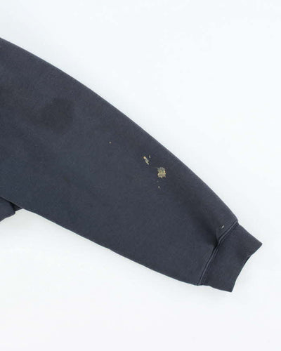 Vintage 00s Carhartt Navy Heavyweight Zip-Up Hoodie - XL