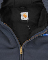 Vintage 00s Carhartt Navy Heavyweight Zip-Up Hoodie - XL