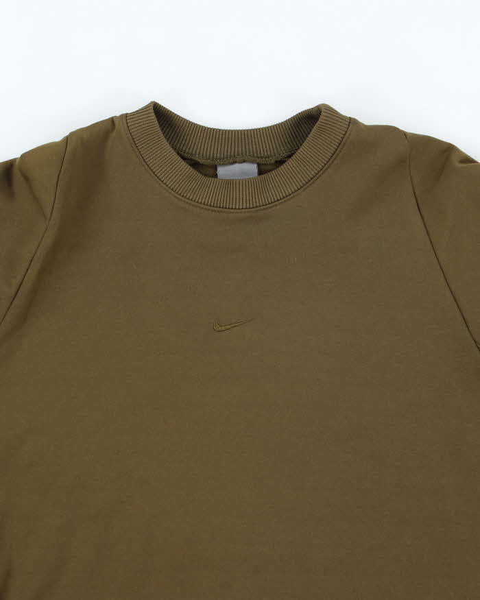 Vintage Y2K Nike Centre Swoosh Lightweight Sweatshirt - M