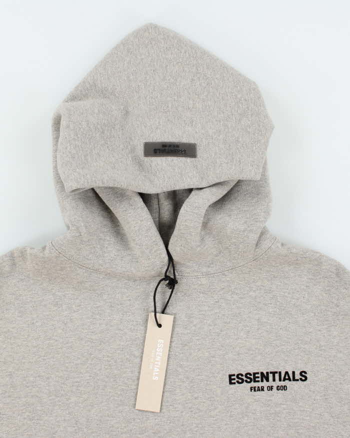 Essentials Deadstock with Tags Oversized Centre Graphic Hoodie