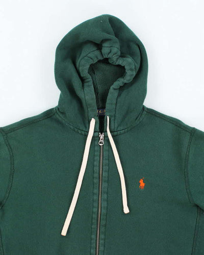 Vintage Polo Ralph Lauren Reverse Weave Zip-up Hoodie - M