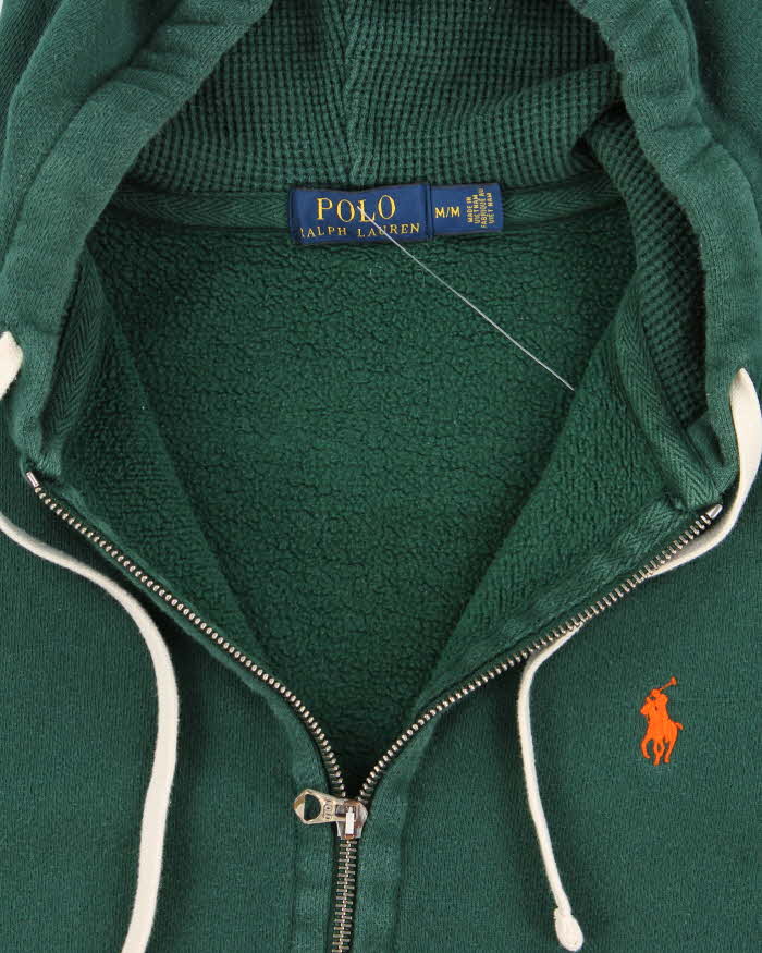 Vintage Polo Ralph Lauren Reverse Weave Zip-up Hoodie - M