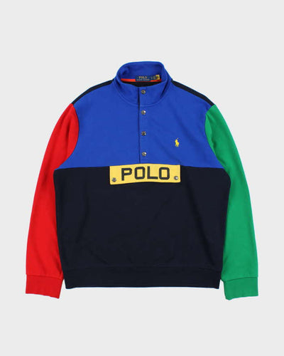 Vintage Polo Ralph Lauren Snap-T Sweatshirt - L