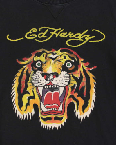Vintage Ed Hardy Graphic Sweatshirt - XL
