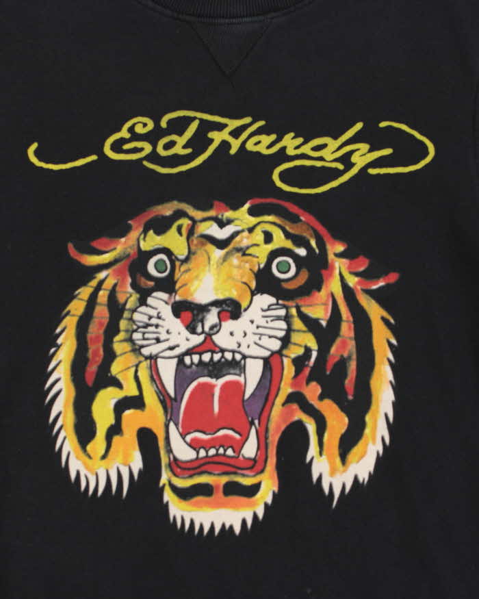 Vintage Ed Hardy Graphic Sweatshirt - XL