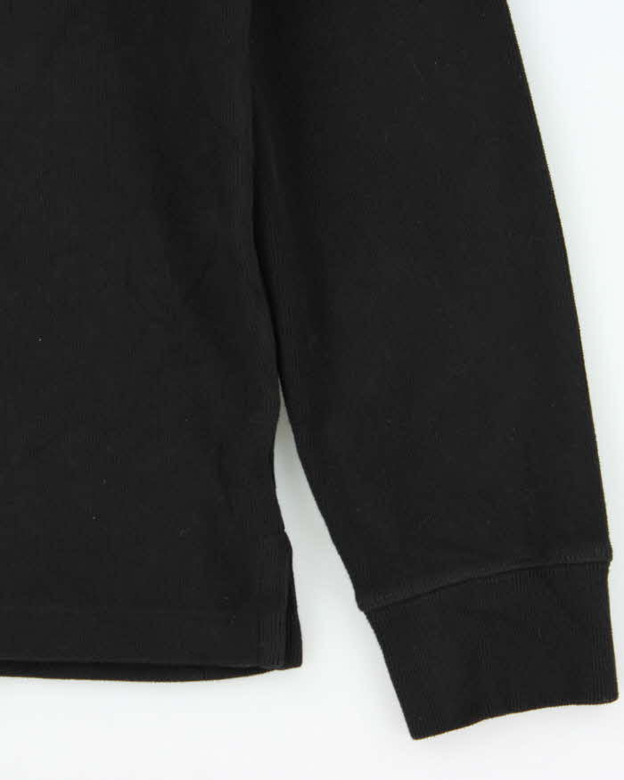 Polo Ralph Lauren Black Quarter-Zip Jumper - L