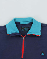 Vintage 80s Nike ACG Thermax Quarter-Zip Lightweight Jumper - S