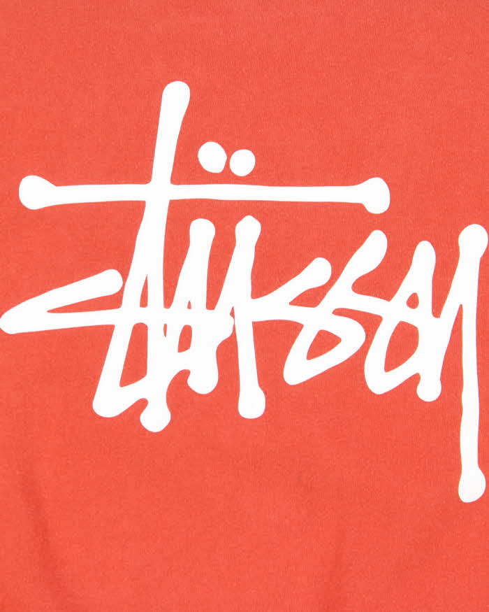 Vintage Stussy Burnt Orange Sweatshirt - XL
