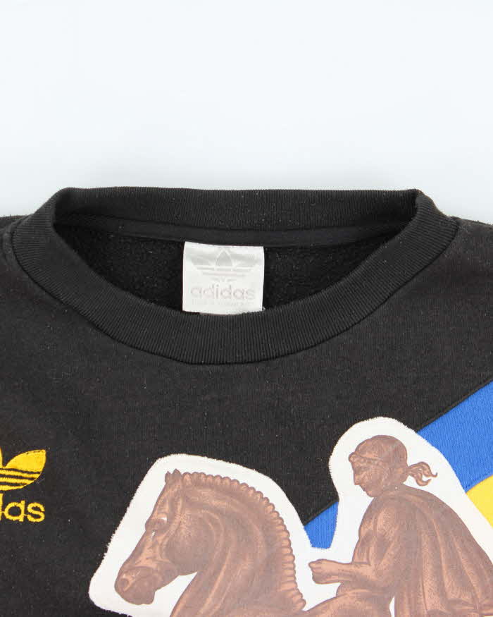 Vintage 80s Adidas Stockholm 1956 Olympics Sweatshirt - L