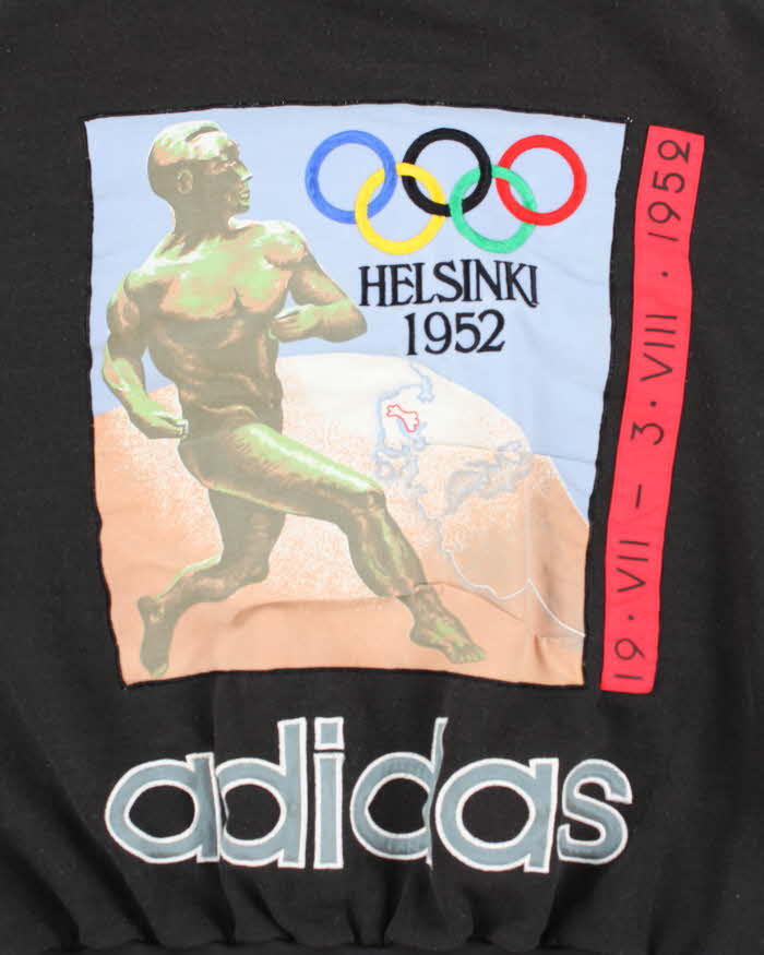 Vintage 80s Adidas Stockholm 1956 Olympics Sweatshirt - L